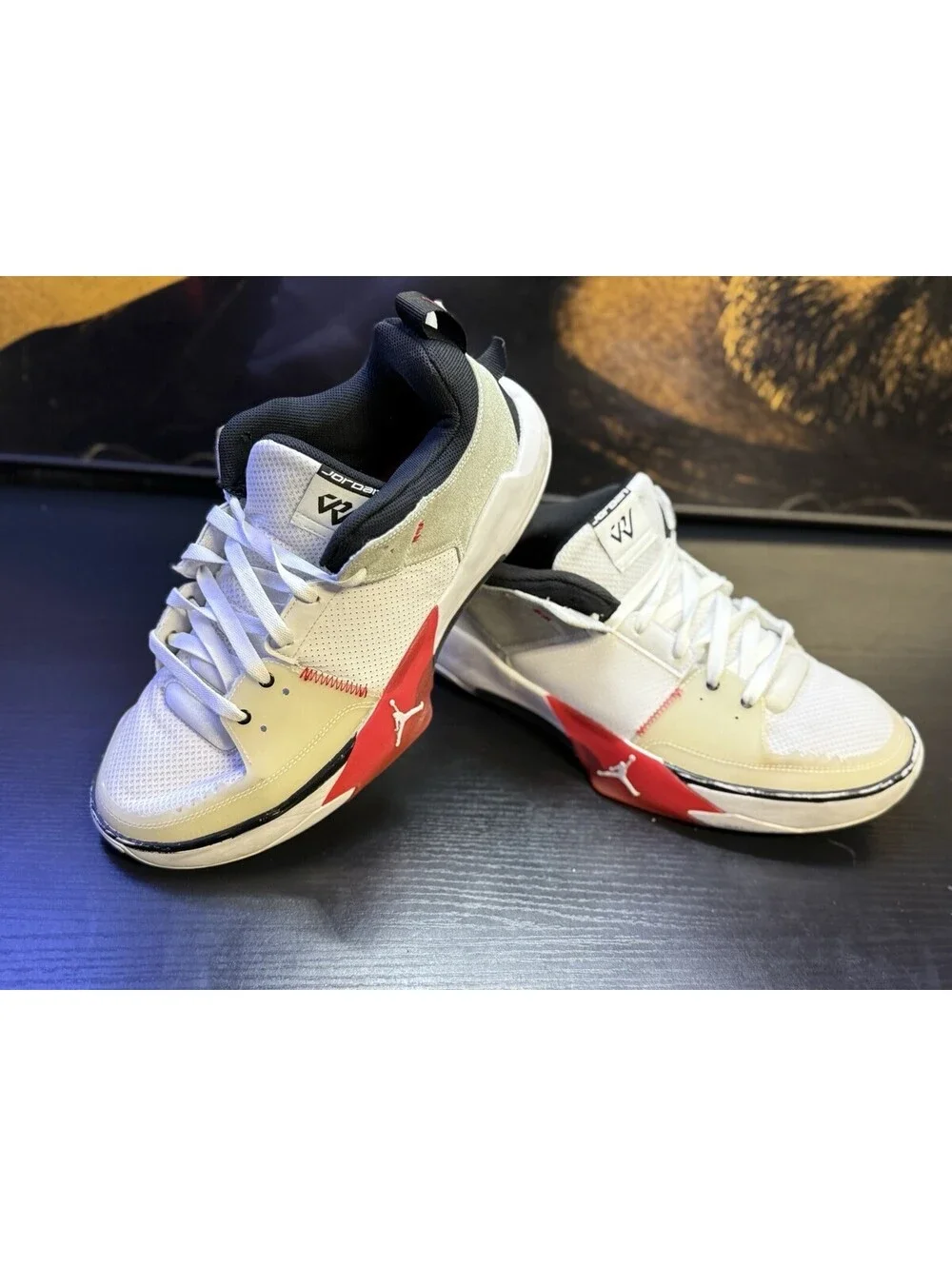 Size 11 - Air Jordan One Take 5 White University Red